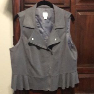 Lauren Conrad faux suede vest